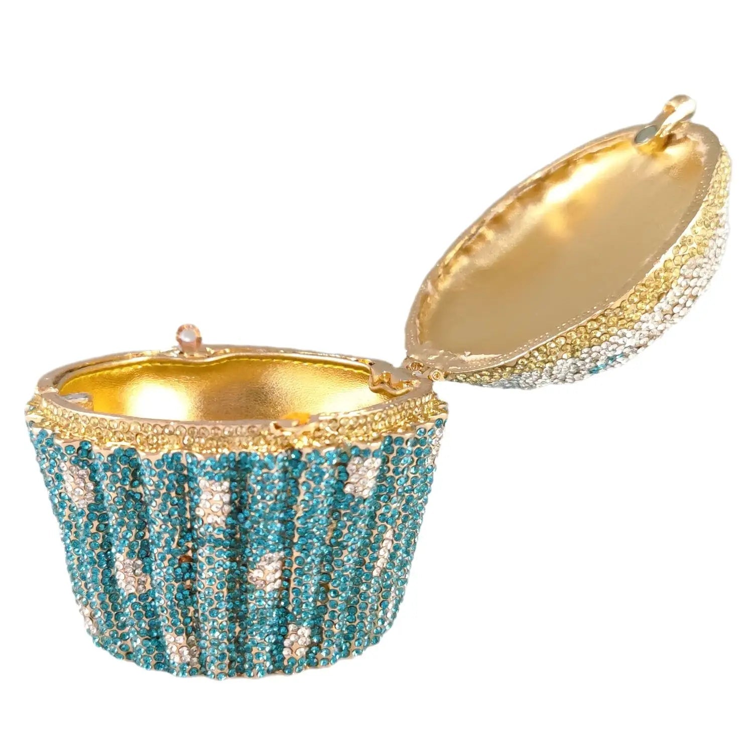 Cupcake Crystal Clutch Bag
