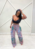“TIKA” ACID CARGO PANTS (S-XL)