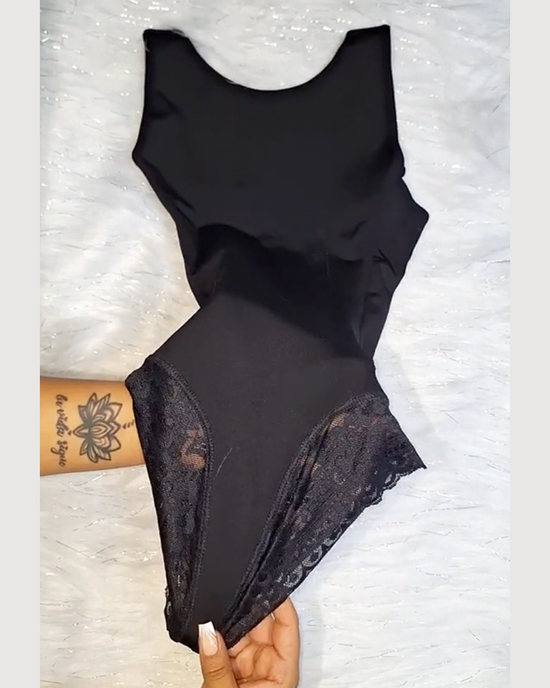 Fashion Tummy Control Thong Double Compression Shapewear
