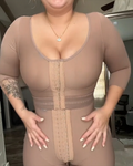 Post-Surgical Bra With Arm Compression Tan