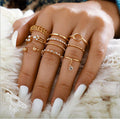 8pcs/sets Rings Sets Multi