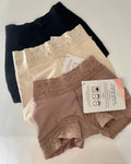 High Waisted Sculpting Tummy Control Butt Lifter Shorts Tan