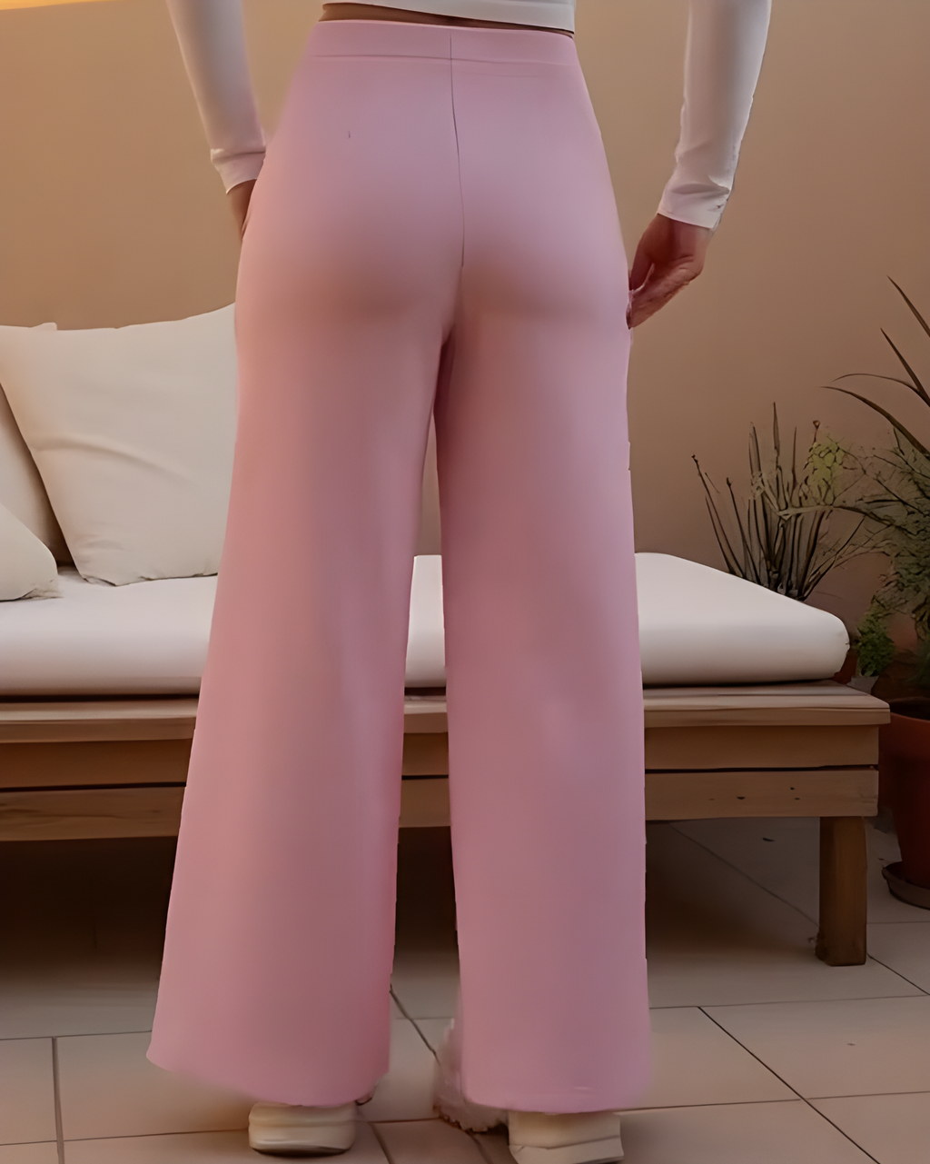 Women's Straight-Leg Loose Casual Pants
