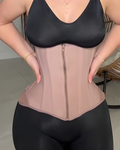 Steel Bones Strong Abdominal Shaping Waist Trainer RosyBrown
