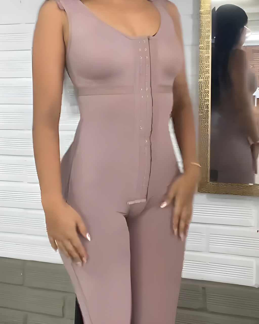 Women's Sleeveless Slim-Fit Mid-Length Shapewear
