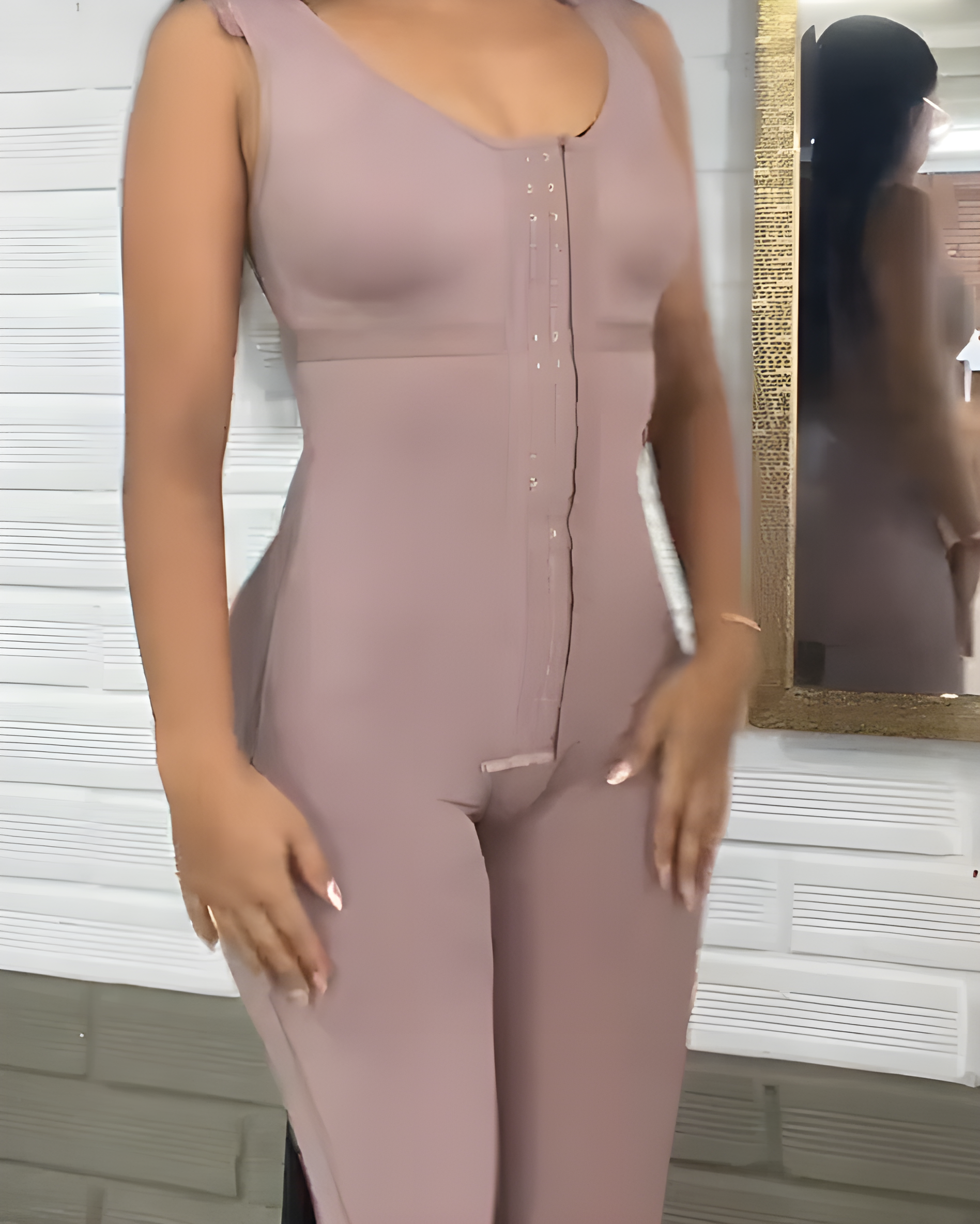 Women's Sleeveless Slim-Fit Mid-Length Shapewear