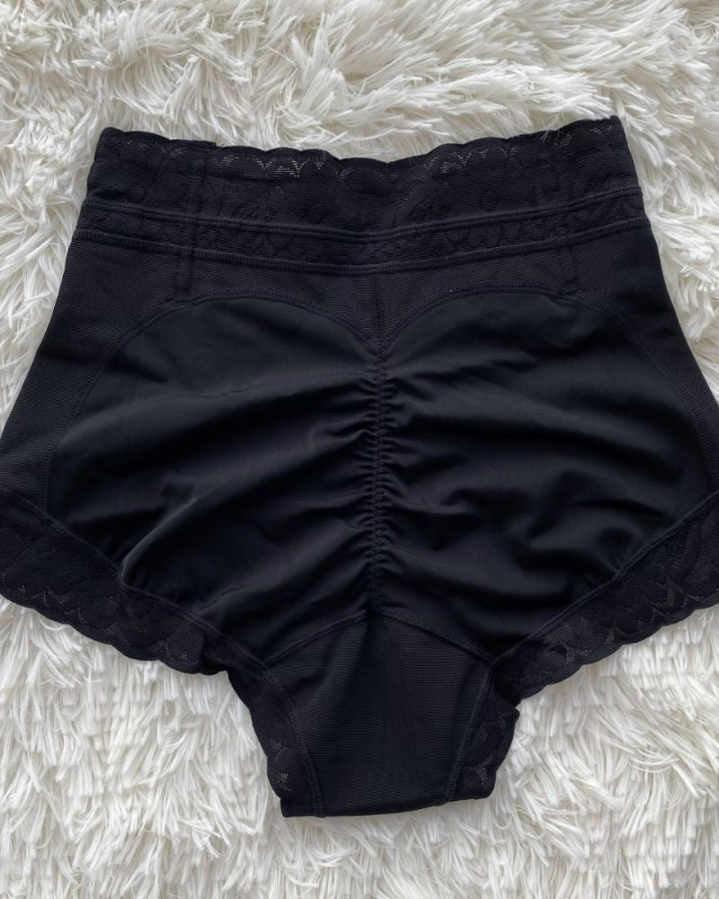 Women High Waisted Sculpting Tummy Control Butt Lifter Shorts
