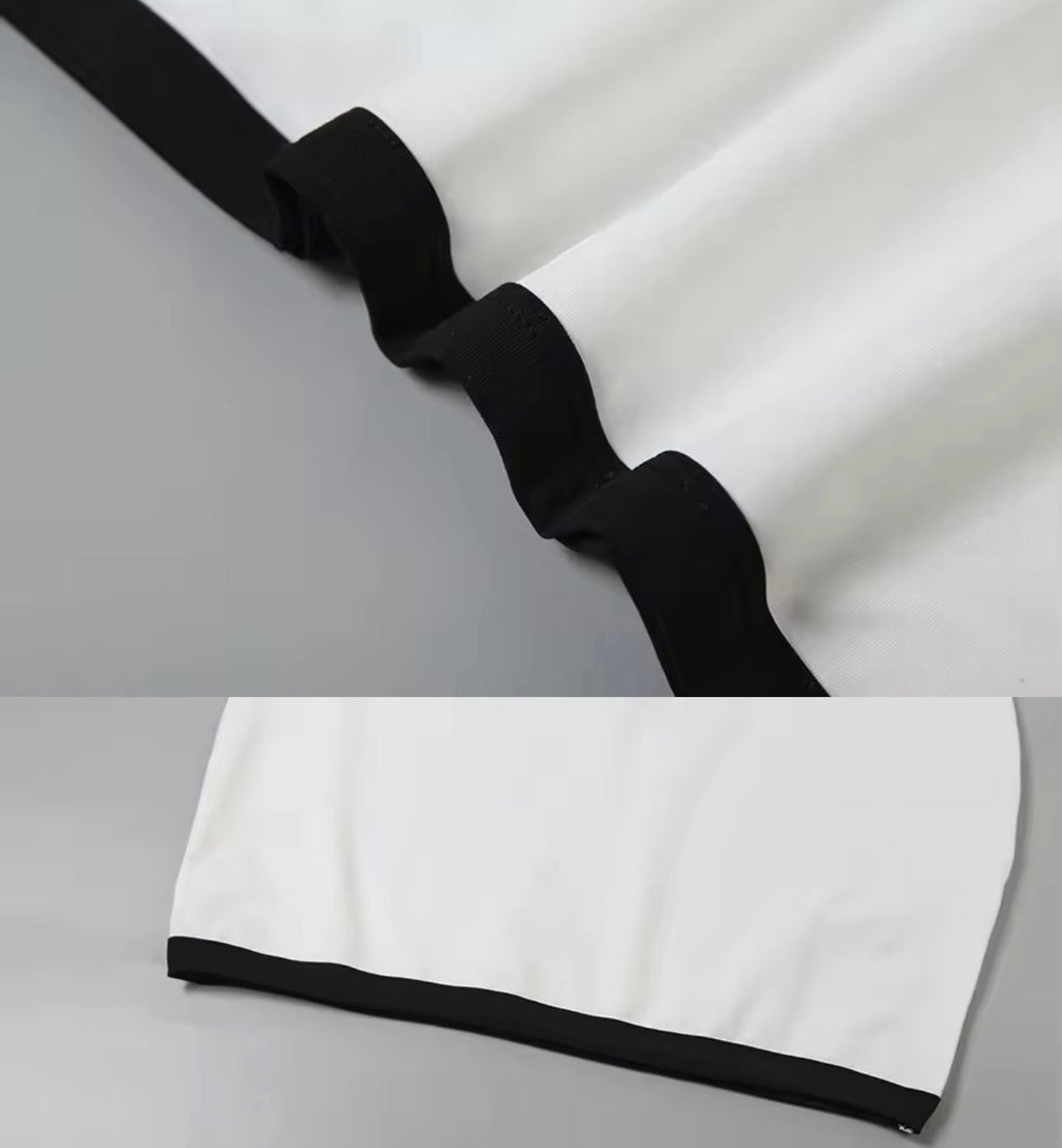 Dora White Sleeveless Backless Mini Dress