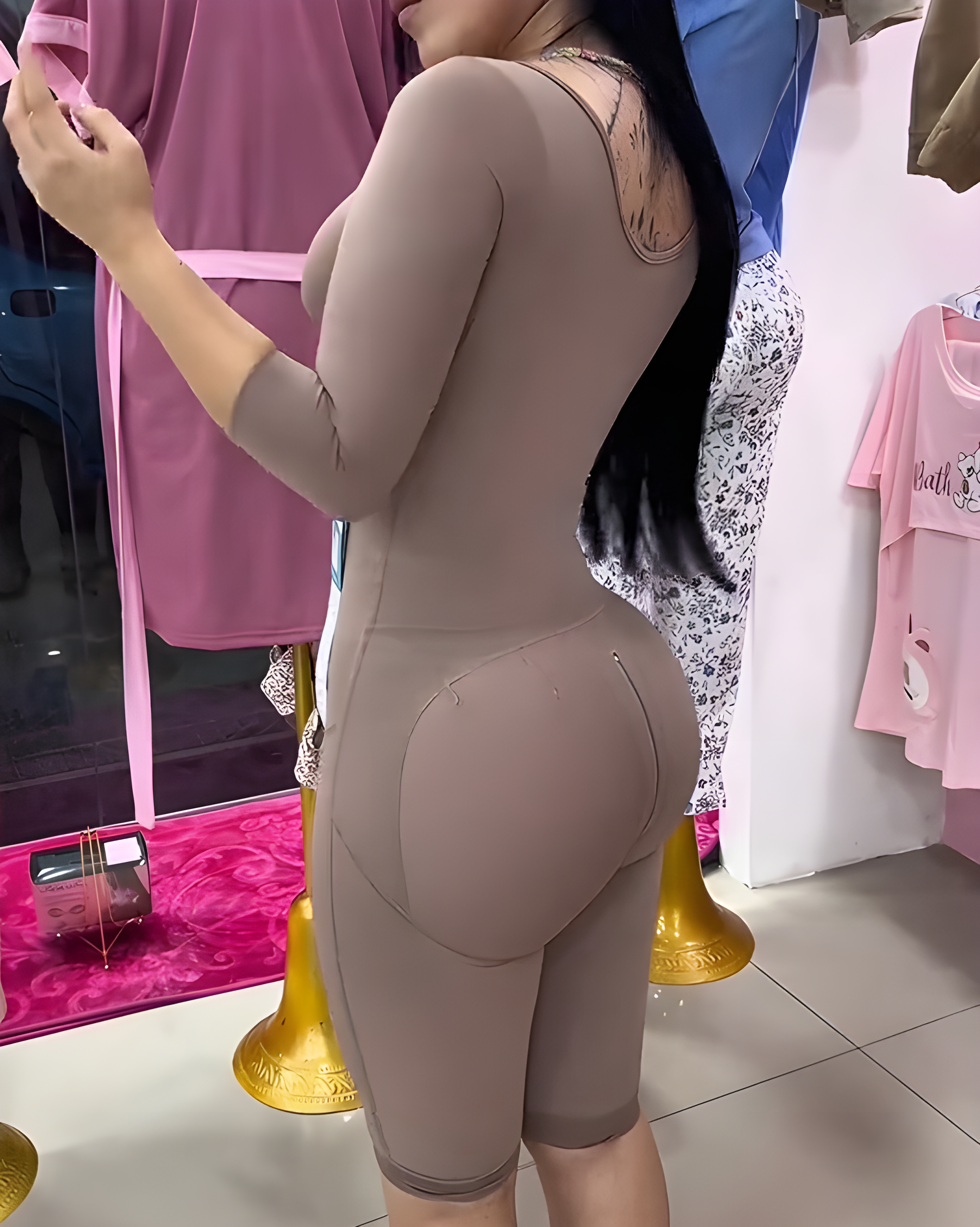 Women's Tummy-Controlling Slimming Mid-Length Body Shaper