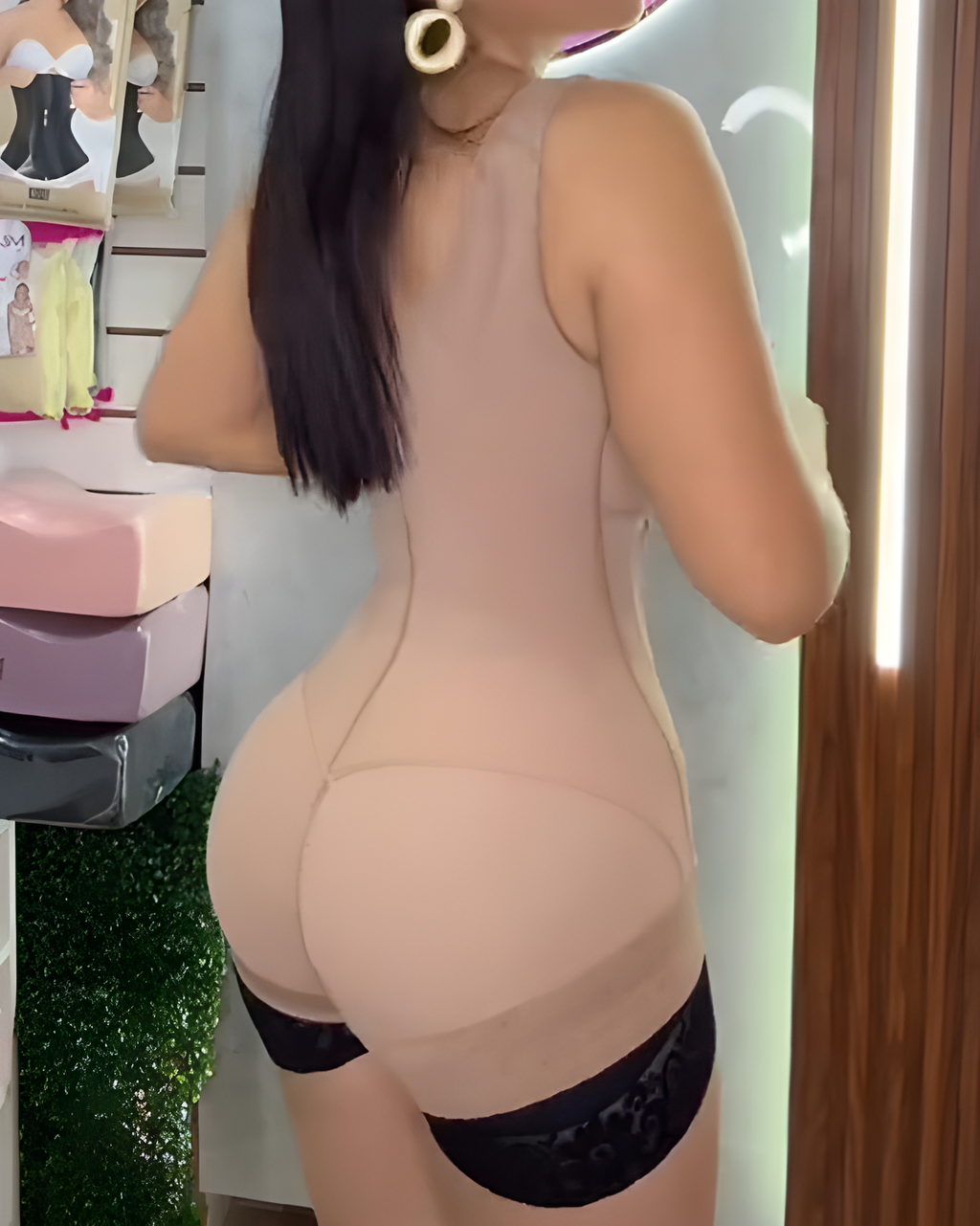 Double Layer Strong Tummy Control Thong Shapewear