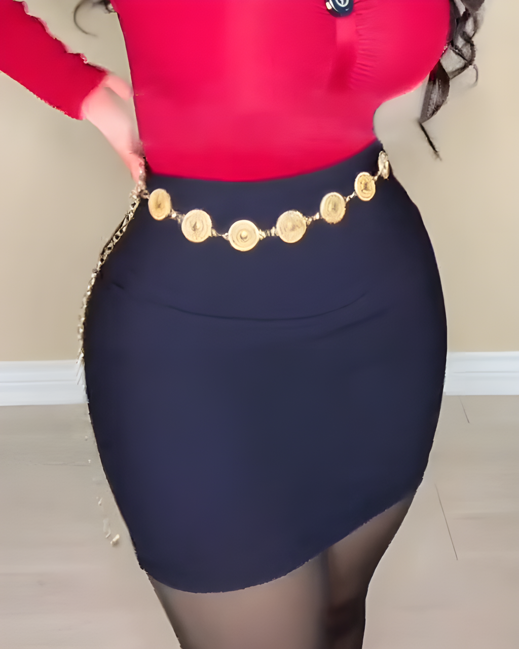 Women's Slimming Built-in Shorts Skirt