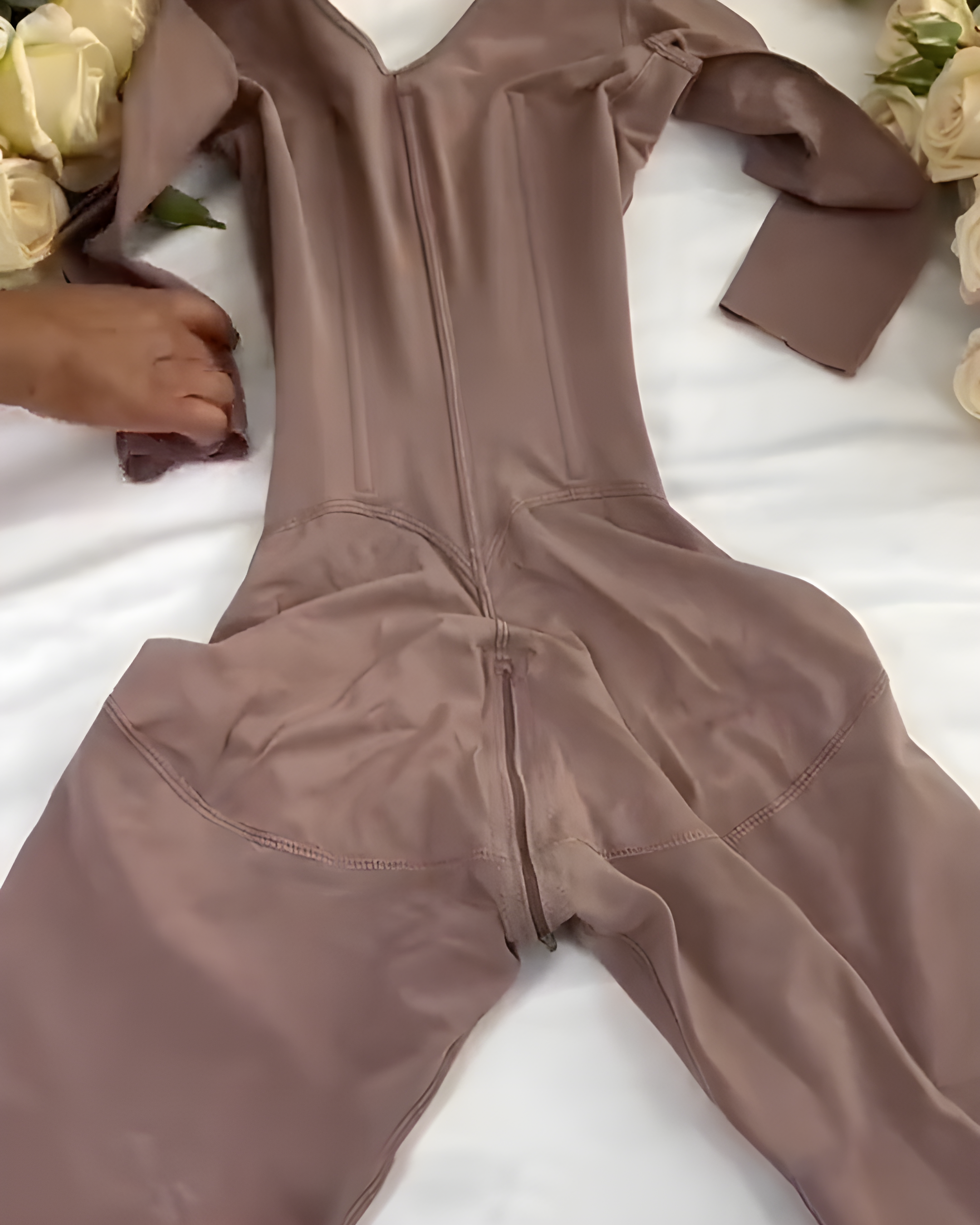 Steel Bone Tummy Control Mid-Length Full Body Shaper