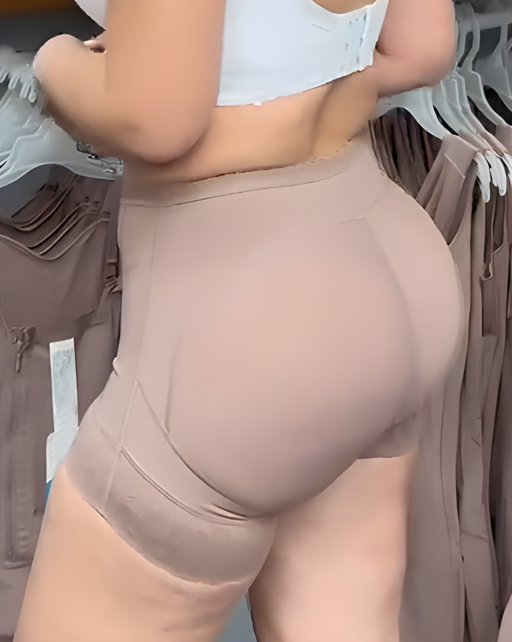 Butt Sculpting Lace Trims Shaper Shorts