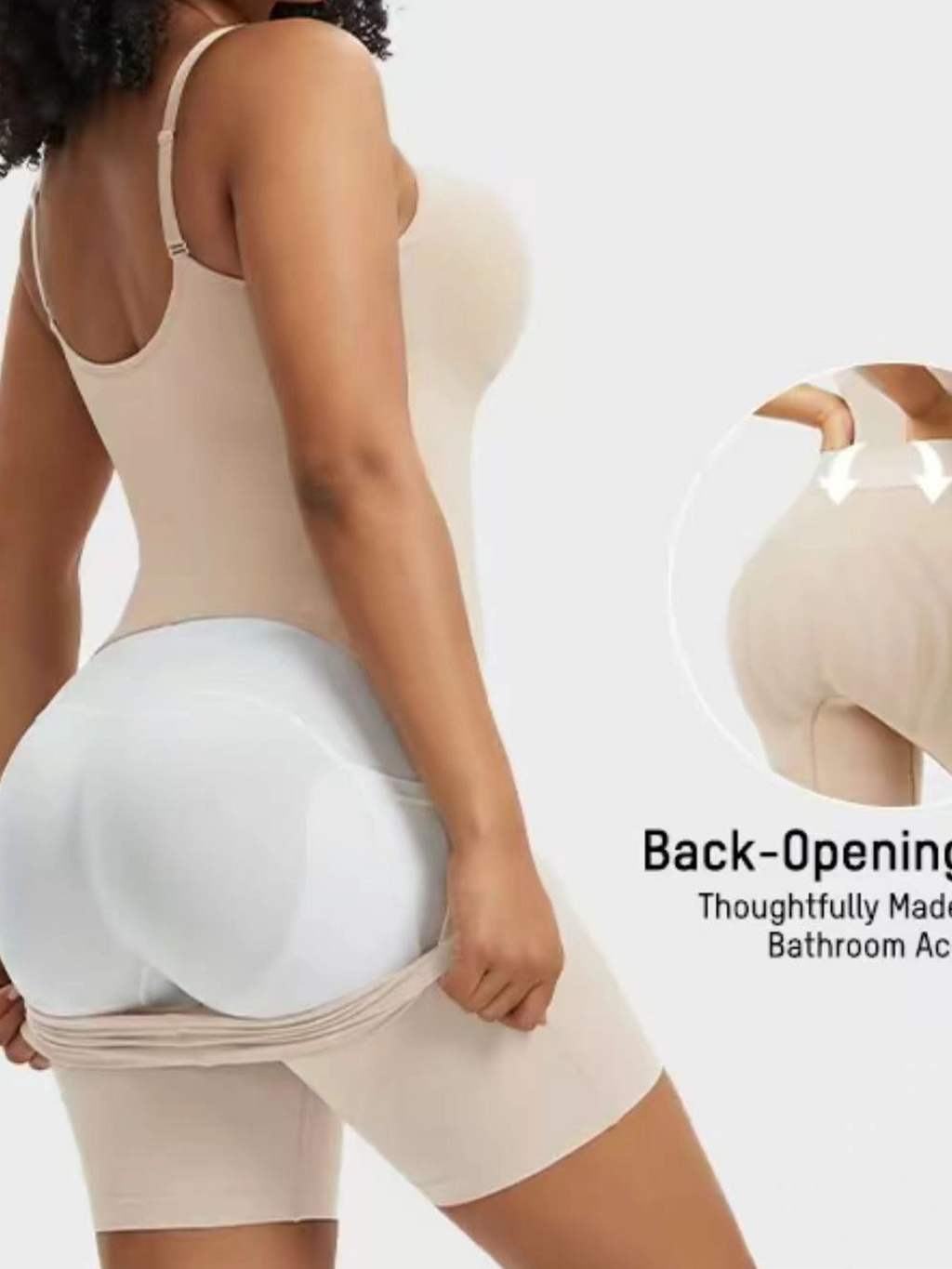 Seamless Butt Lifter Shapewear With Tummy Control Easy Off