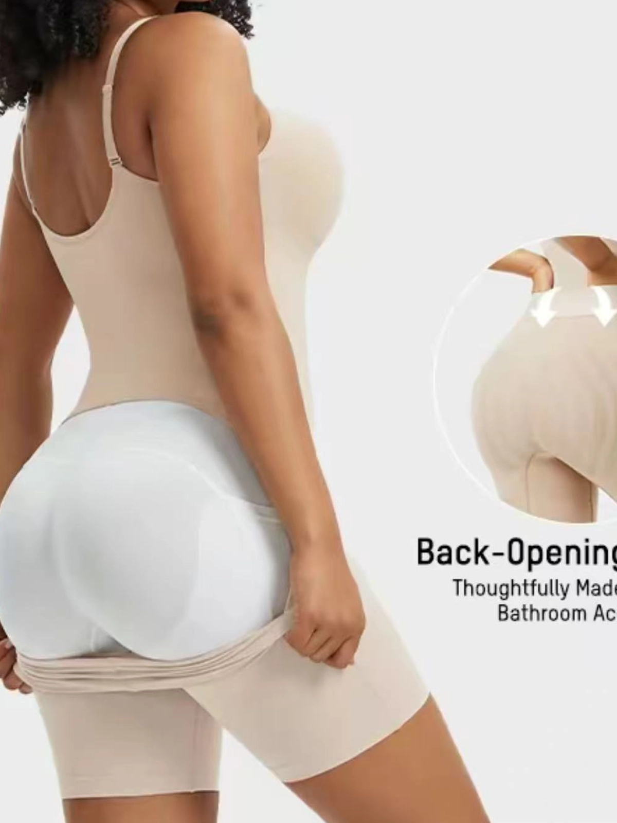 Seamless Butt Lifter Shapewear With Tummy Control Easy Off