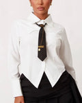 Can’t Tie Me Down Baddie Shirt White