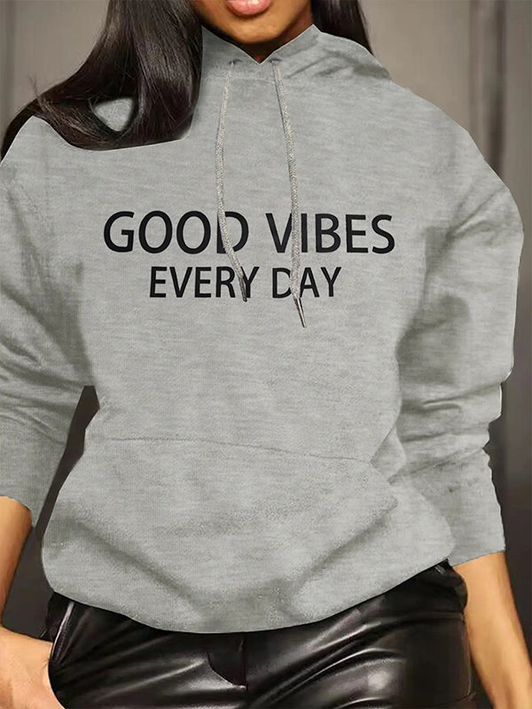 Logo Pullover Hoodie Gray
