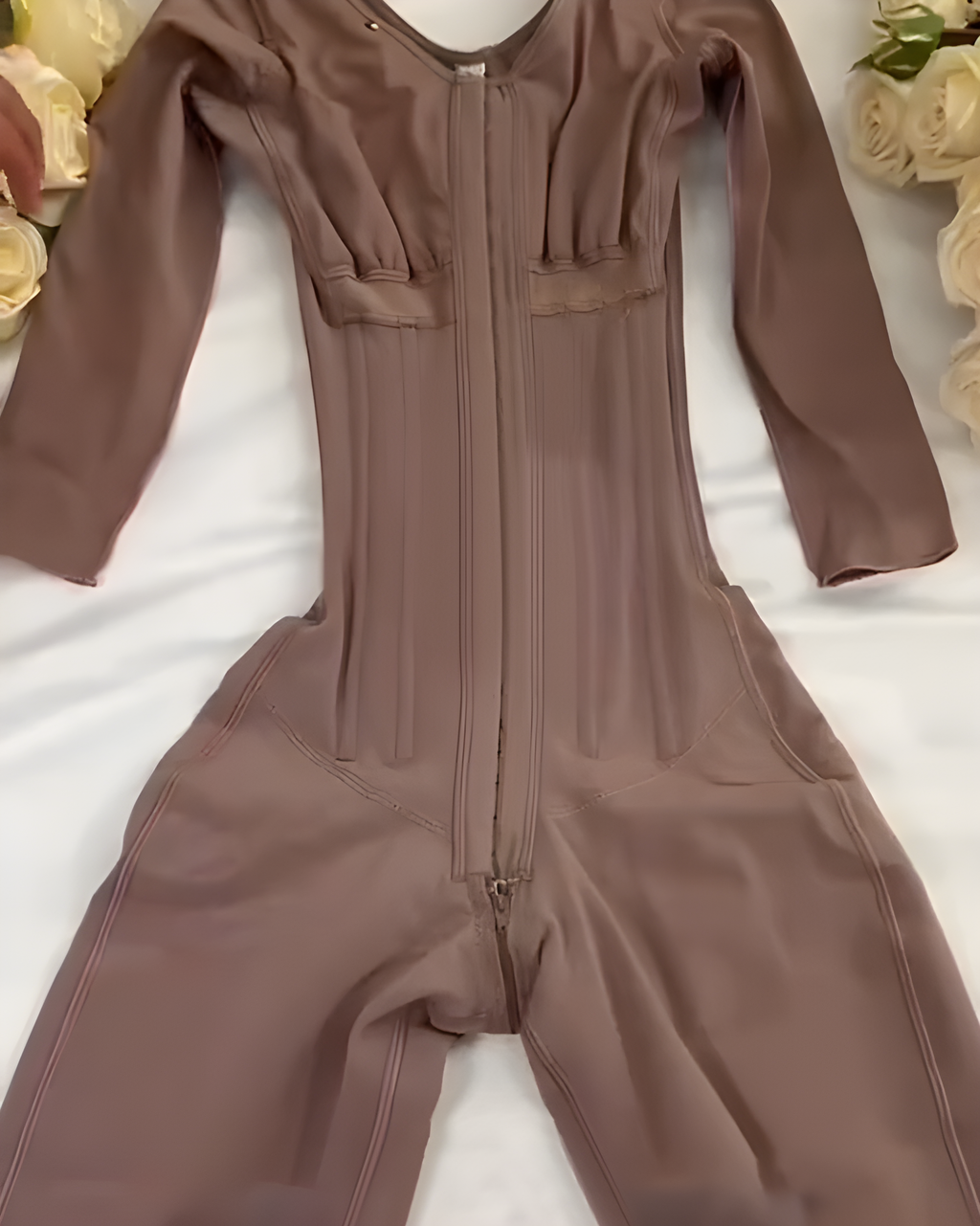 Steel Bone Tummy Control Mid-Length Full Body Shaper