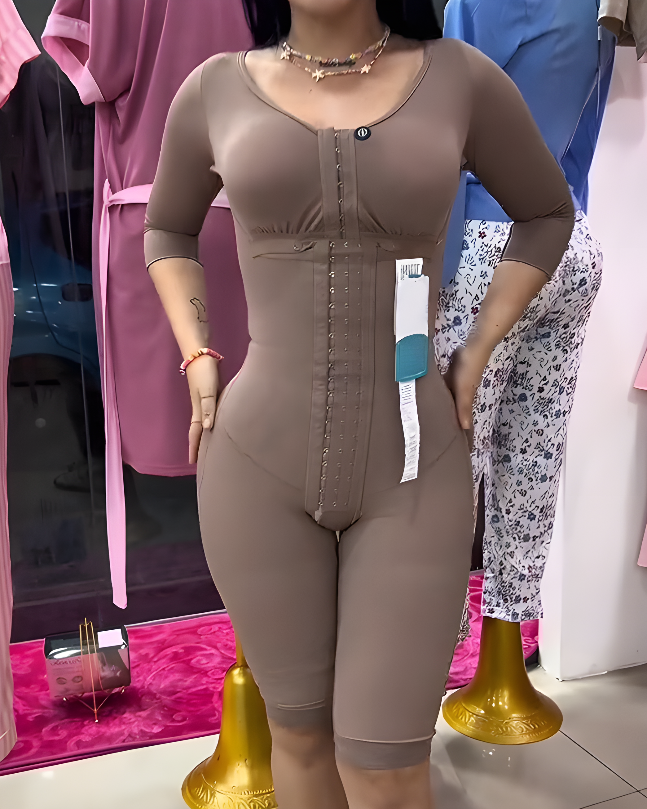 Women's Tummy-Controlling Slimming Mid-Length Body Shaper