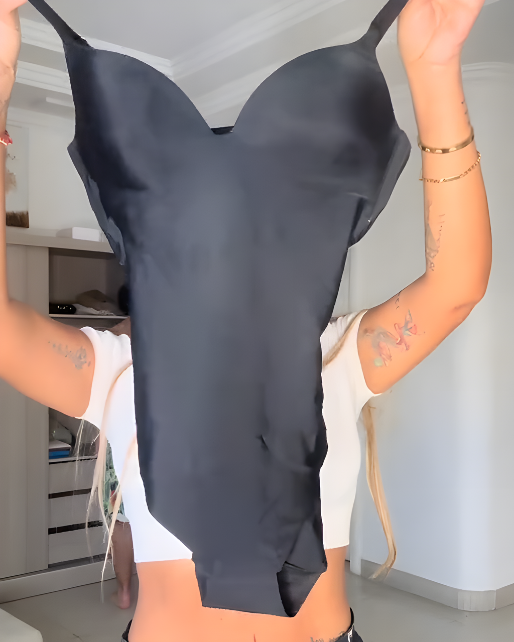 V-Neck Seamless Tummy Control Bodysuit