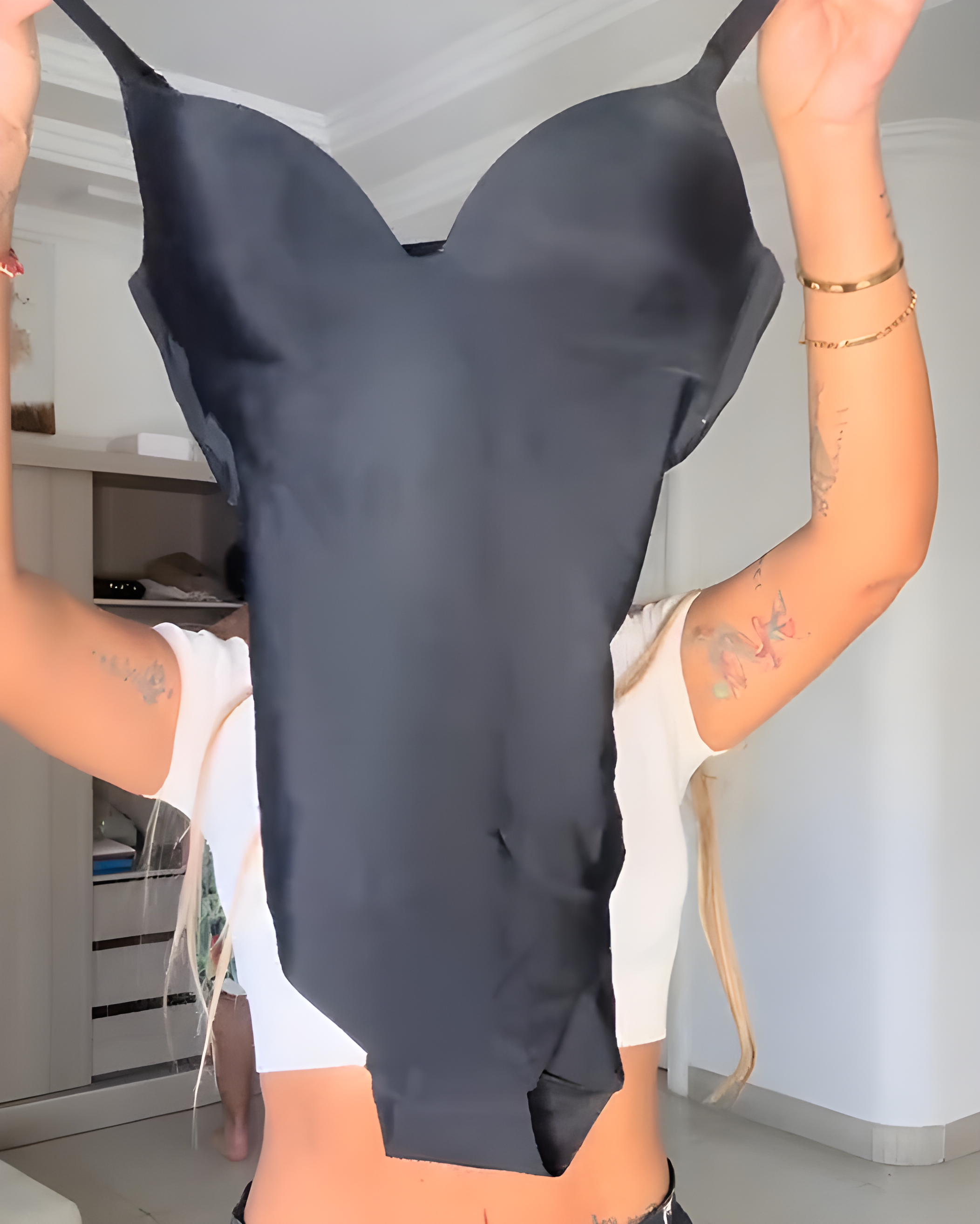 V-Neck Seamless Tummy Control Bodysuit
