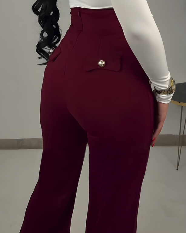 Women's High-Waisted Slim Yoga Pants
