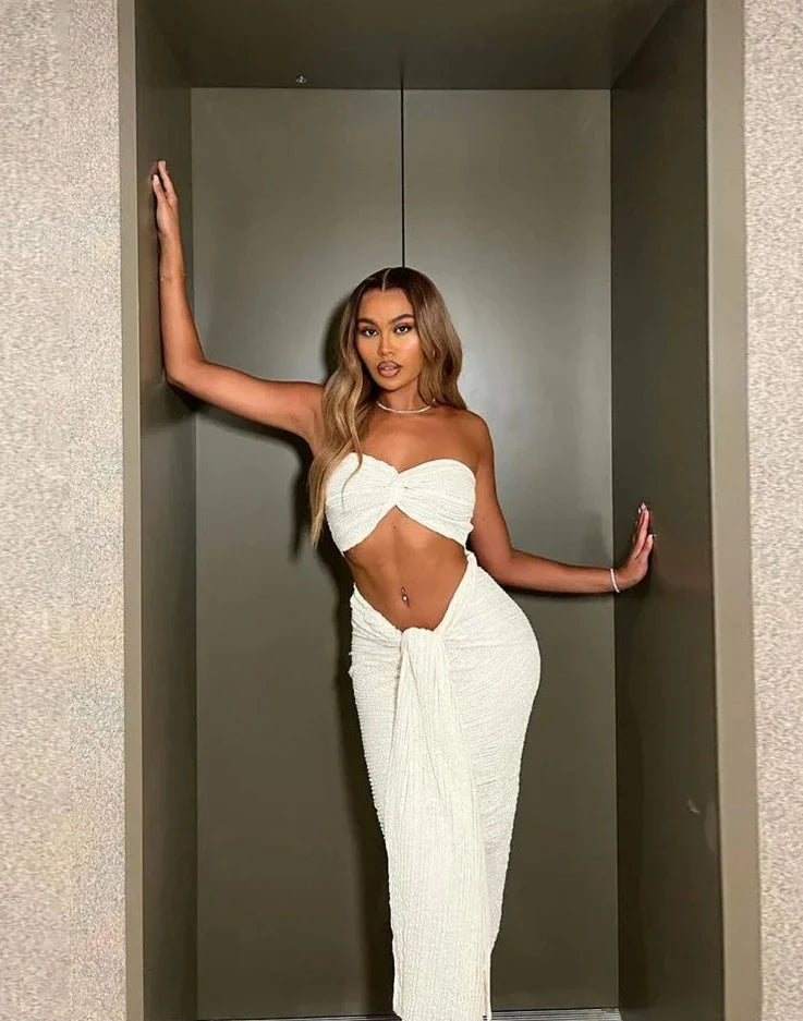 A Knot Skirt Set