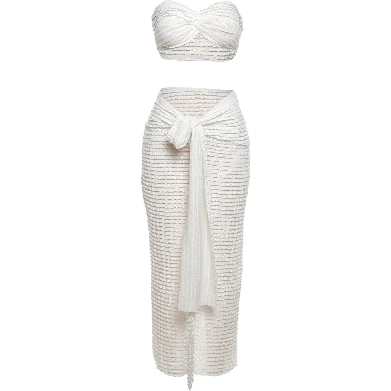 A Knot Skirt Set