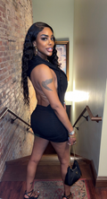 Onyx Baddie Dress