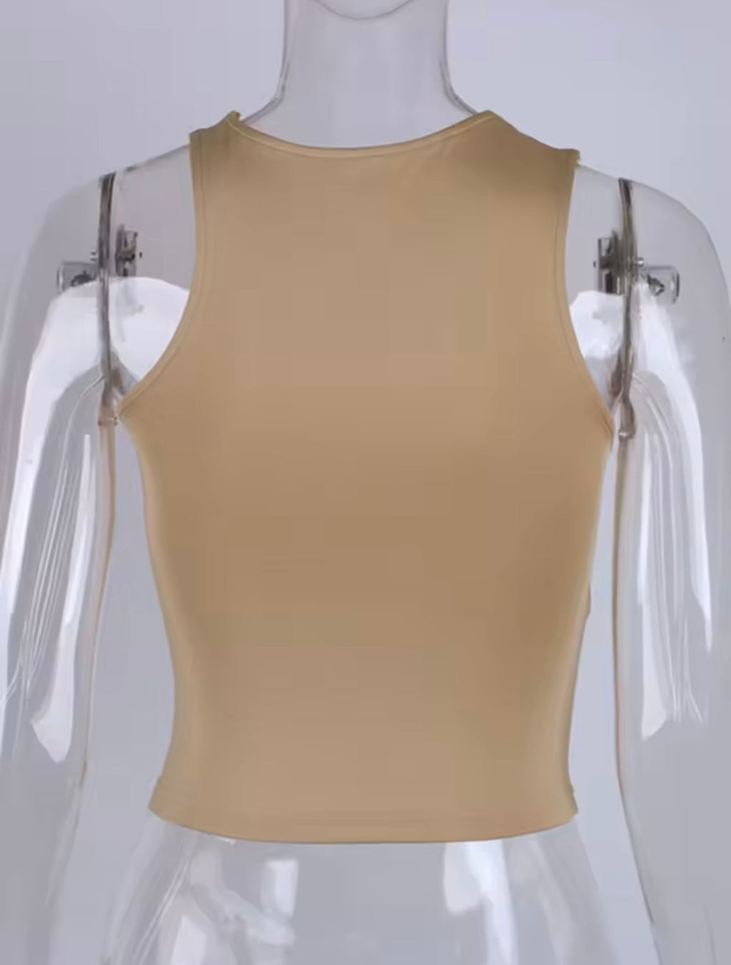 Asymmetrical crop top