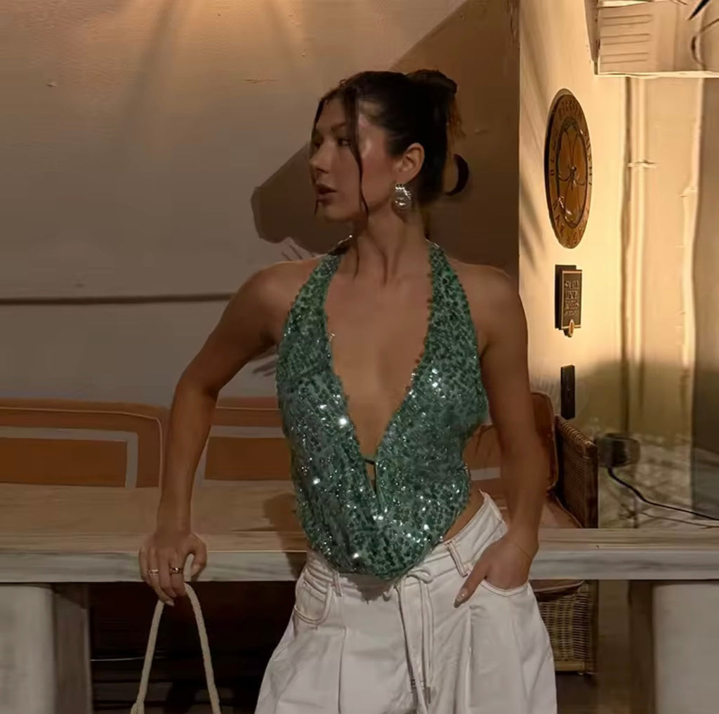 Sparkly top