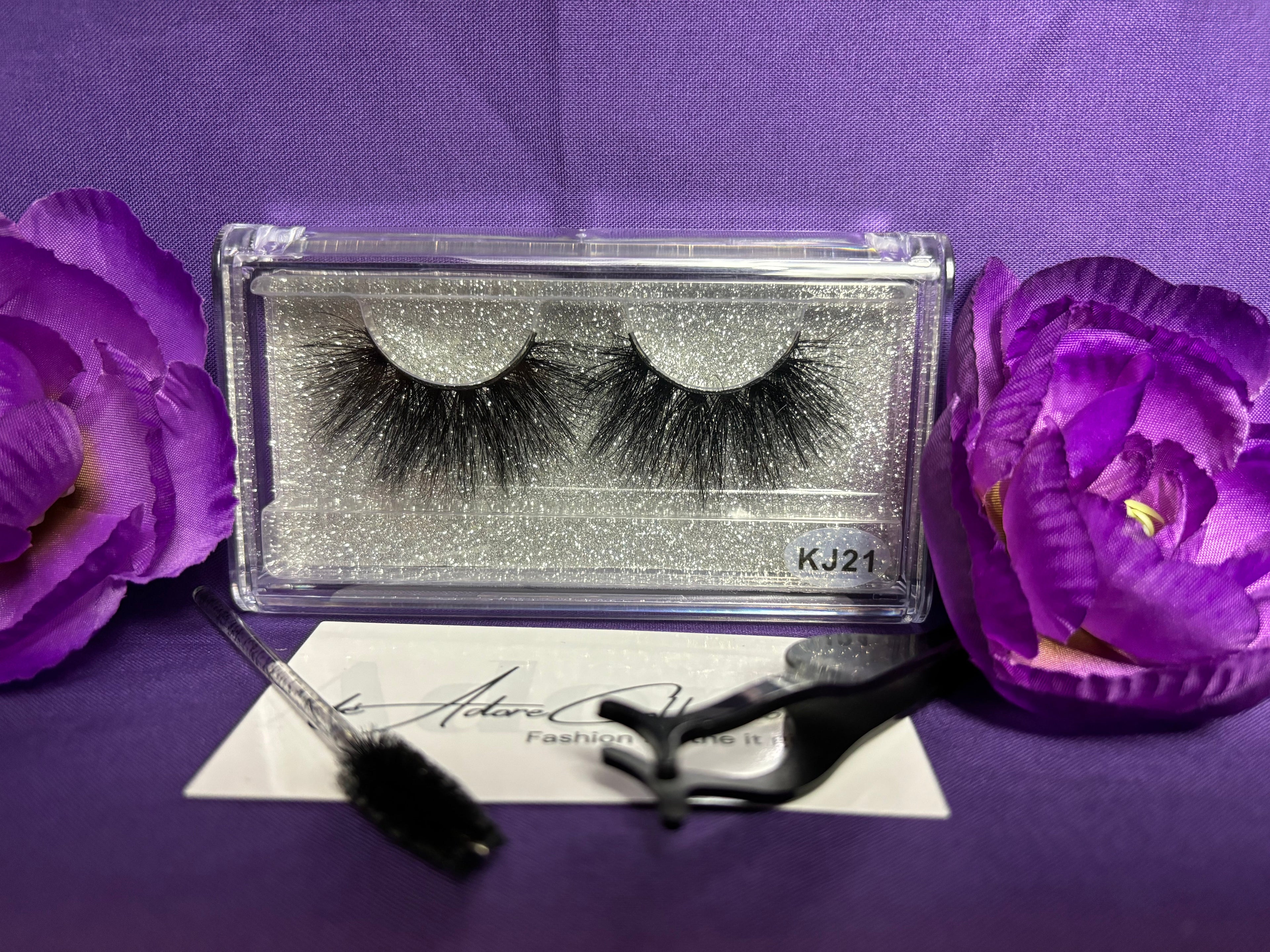 Mink Eyelash Strips Wispy Fluffy 20MM 21