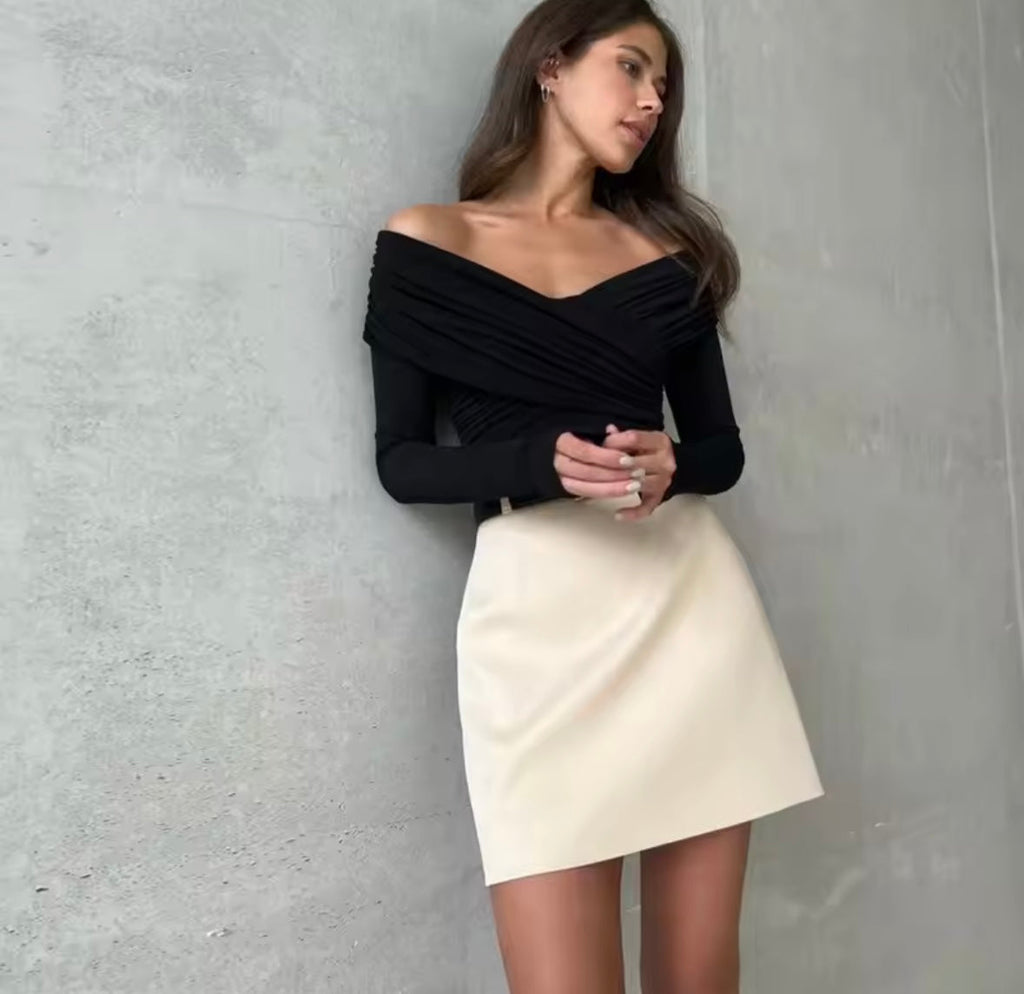 Off shoulder bodysuit