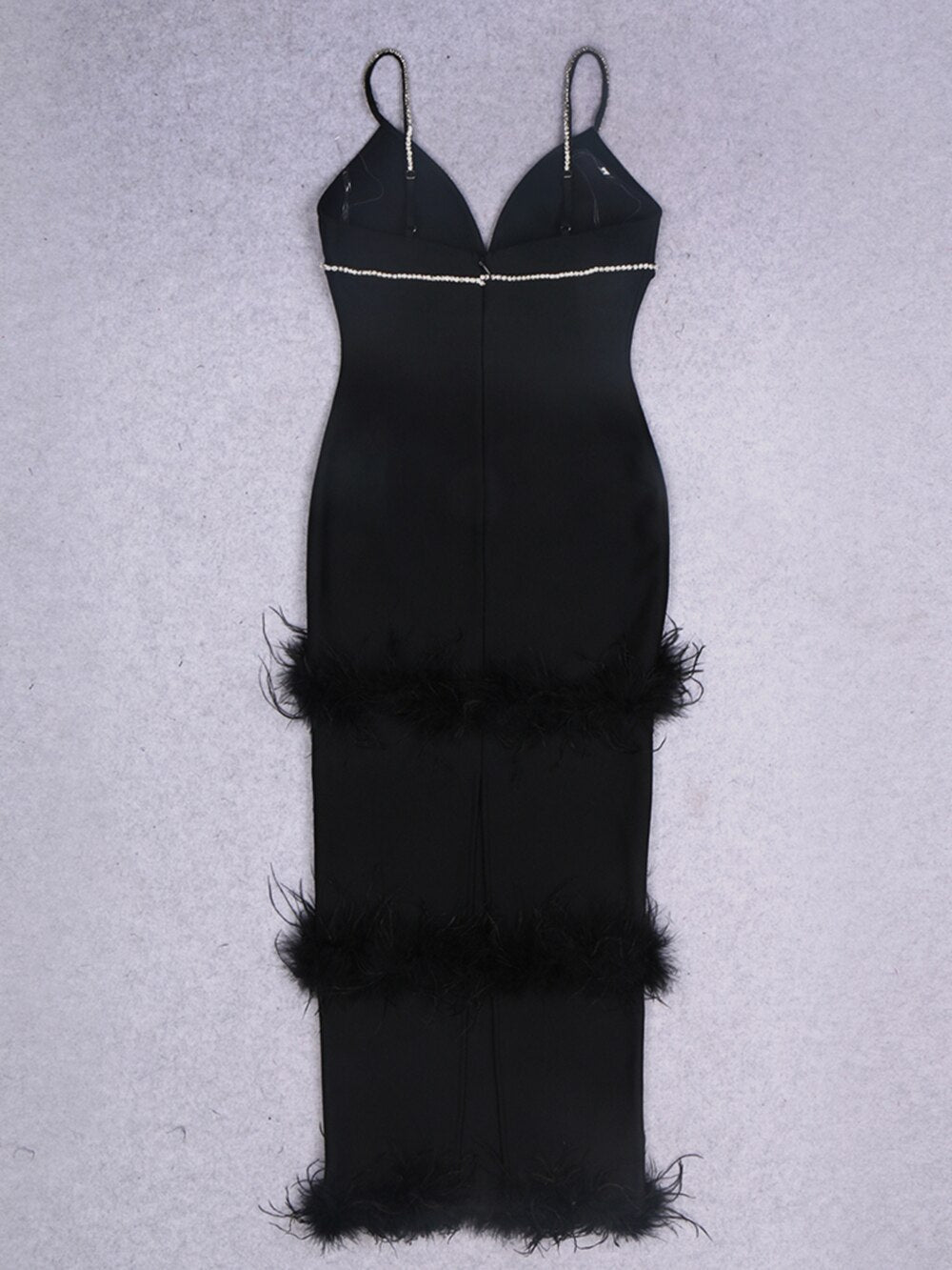 Anna Feather Maxi Dress