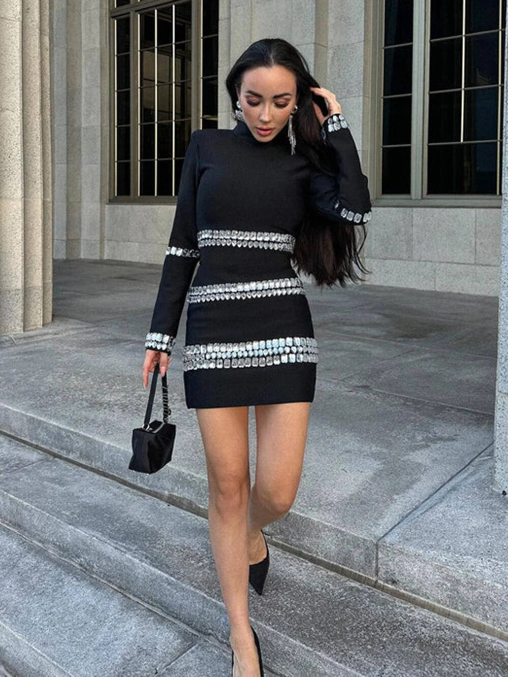 Ashanti Bandage Mini Dress