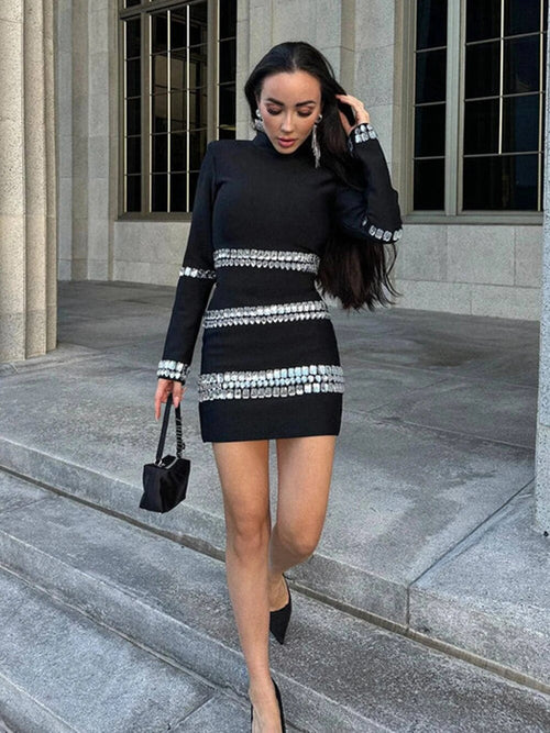 Ashanti Bandage Mini Dress