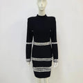 Ashanti Bandage Mini Dress Black