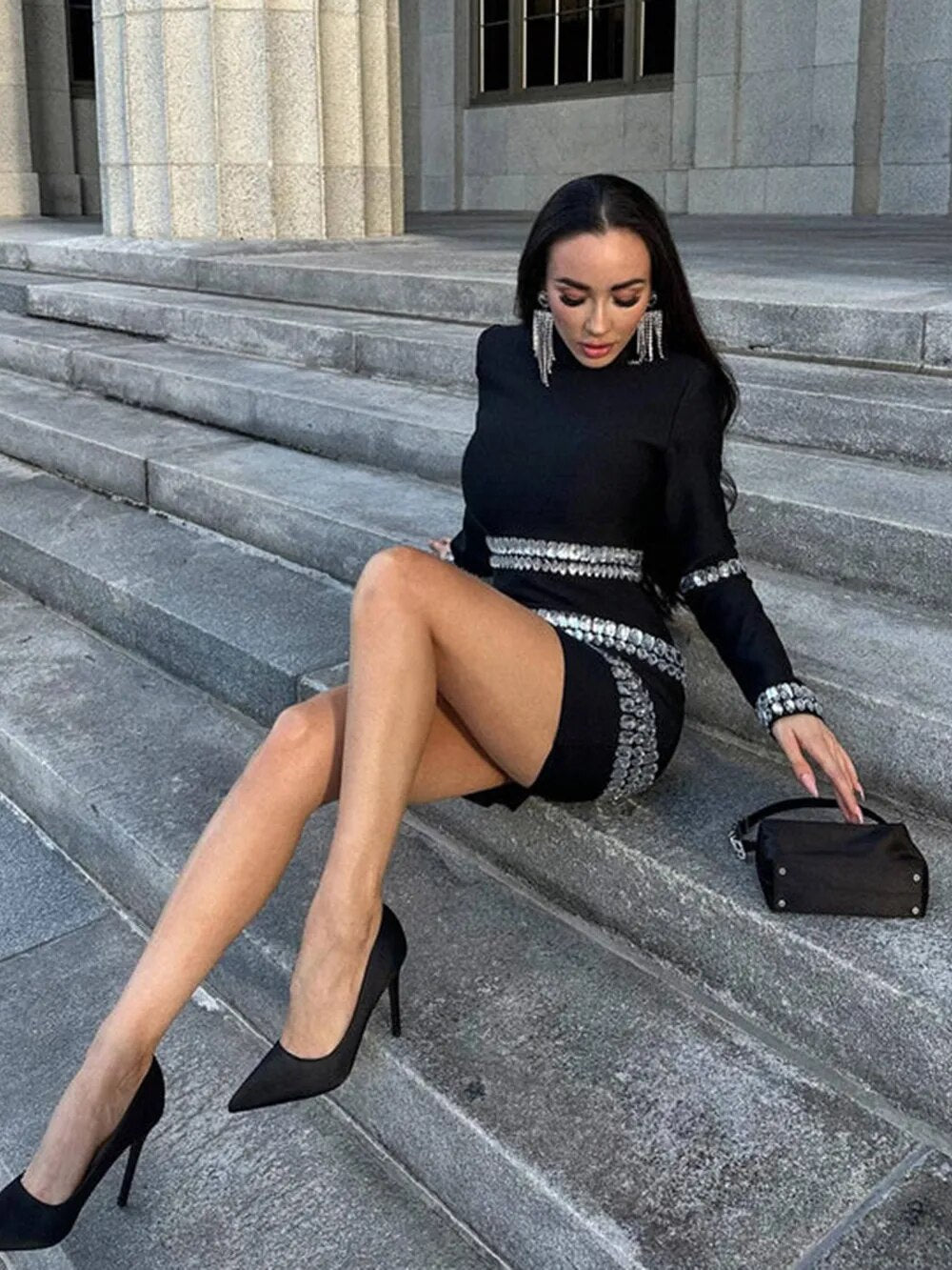 Ashanti Bandage Mini Dress
