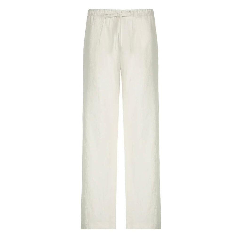 Casual straight leg trousers