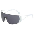 Diana Black Tinted White Framed Stunning Shades