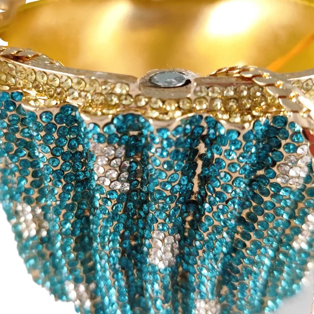 Cupcake Crystal Clutch Bag