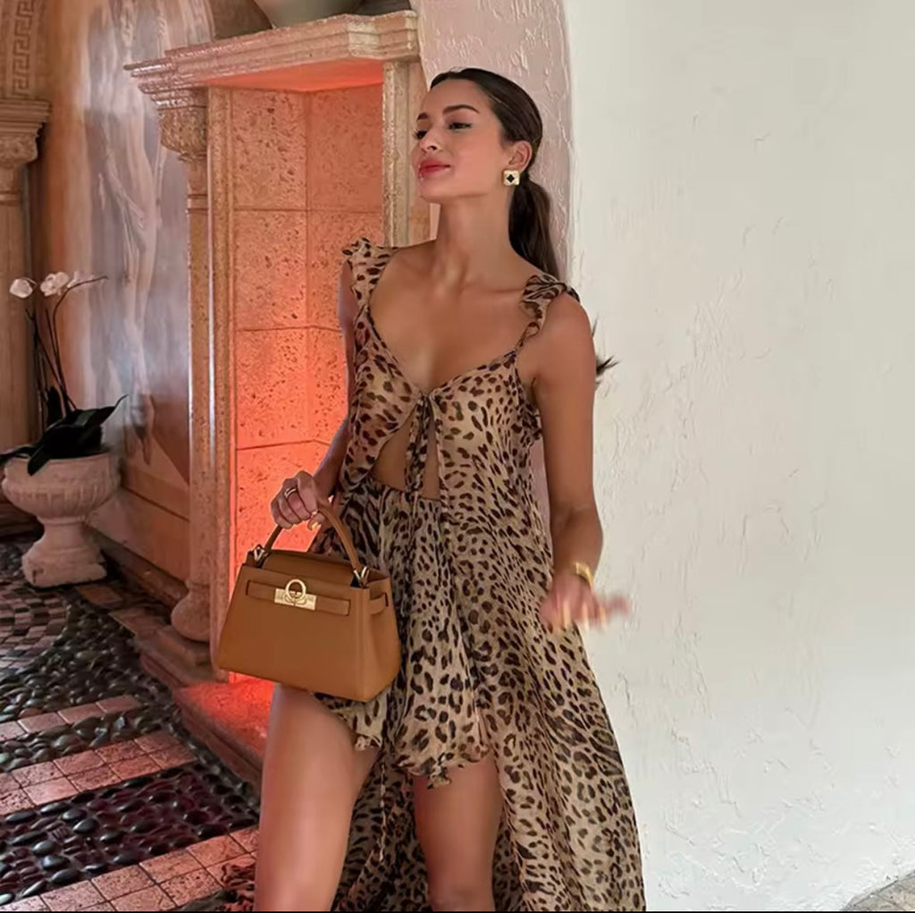 Leopard print co ord set
