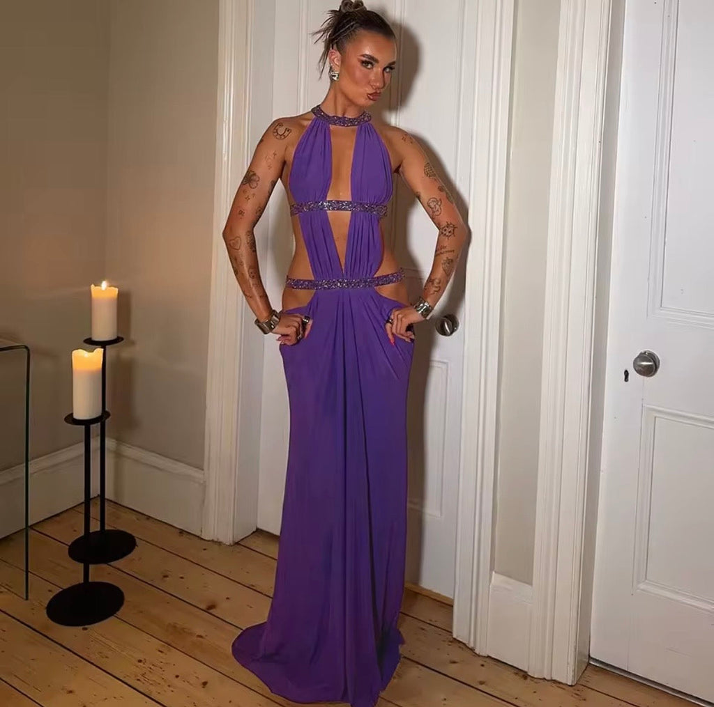 Cut out maxi gown