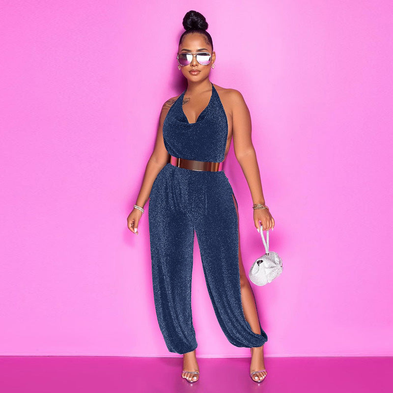 Bright Silk Jumpsuit