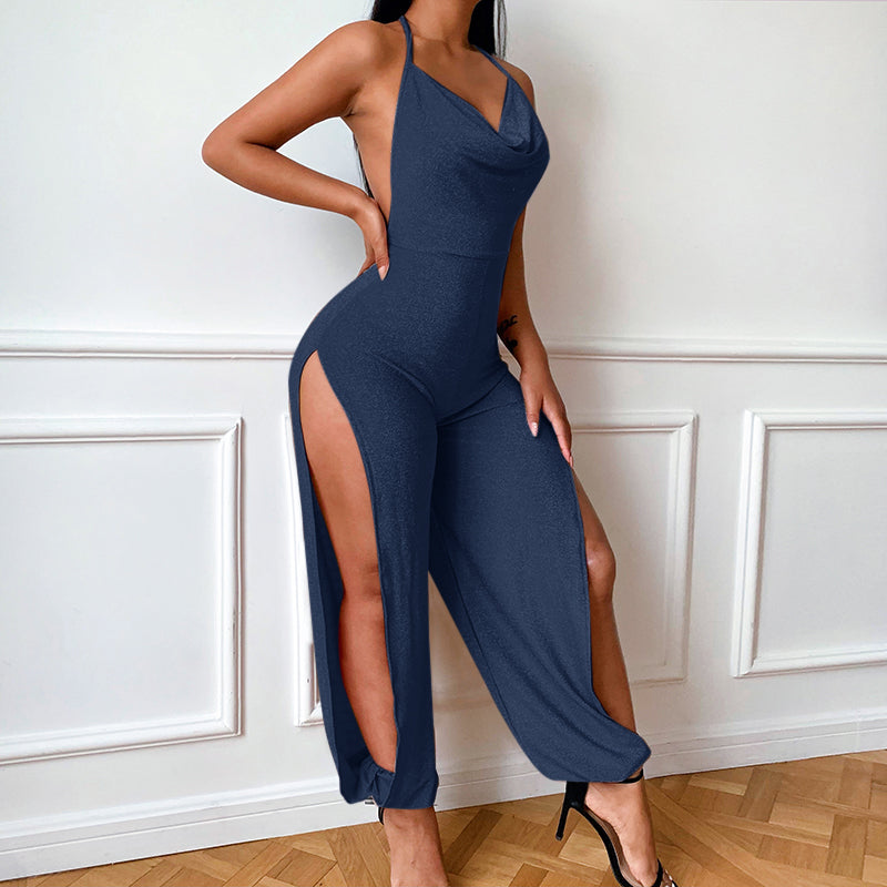 Bright Silk Jumpsuit