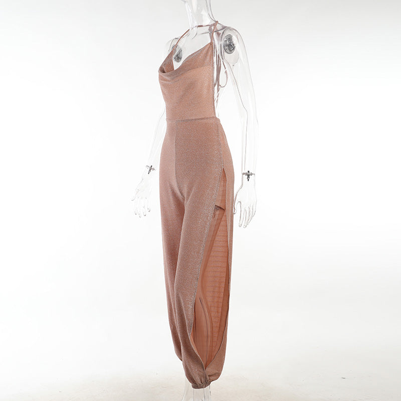 Bright Silk Jumpsuit