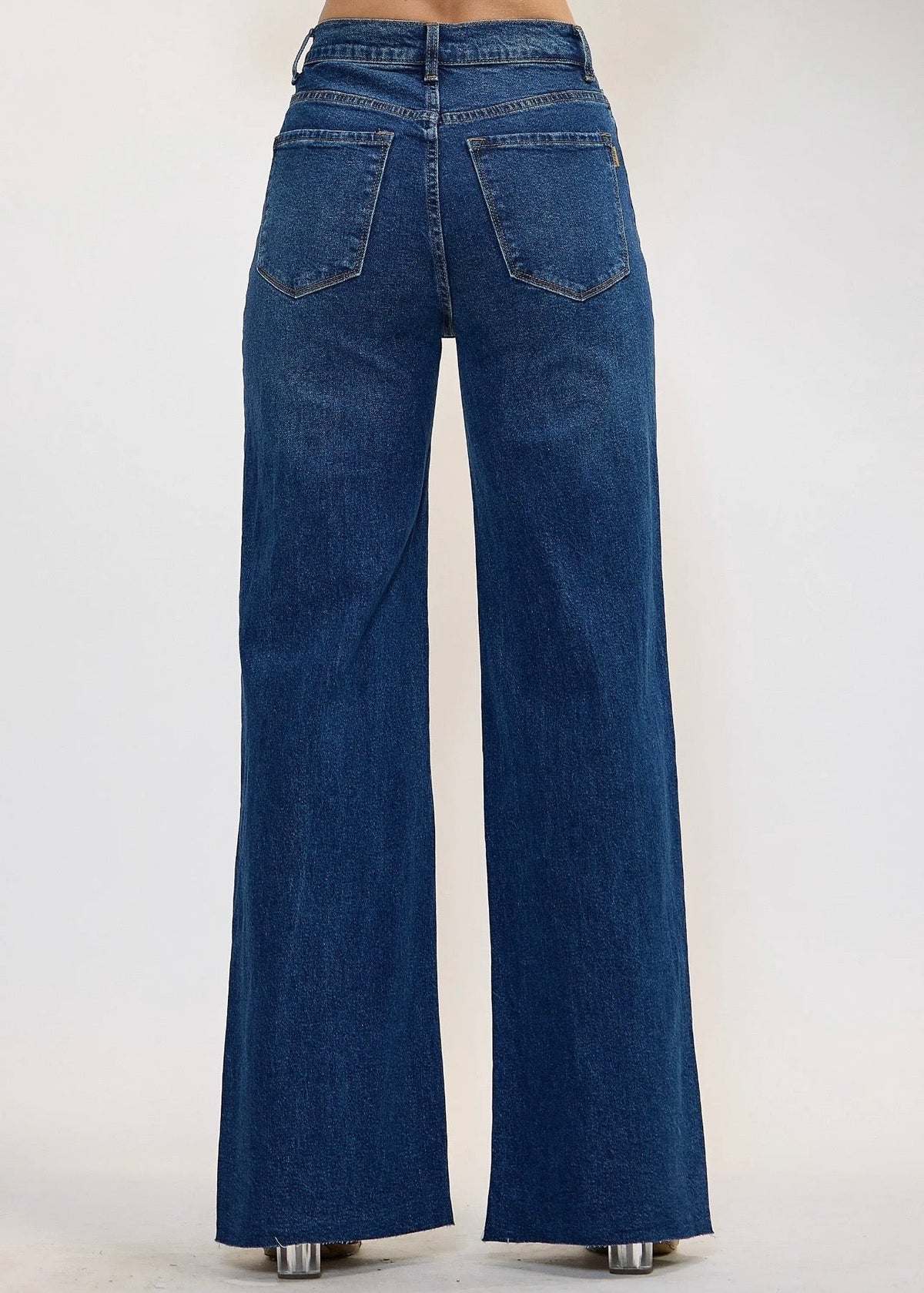 Blue Hour Baddie Wide-Leg Jeans.