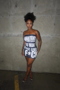 Whatever Black Tube Mini Dress