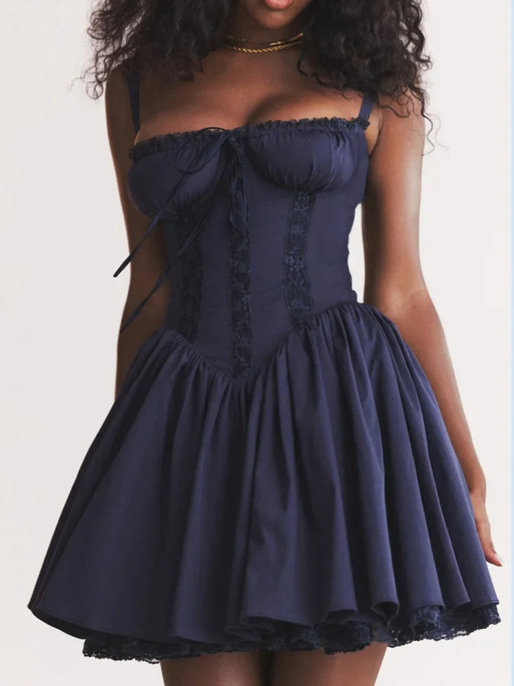 Caroline Lace Mini Dress