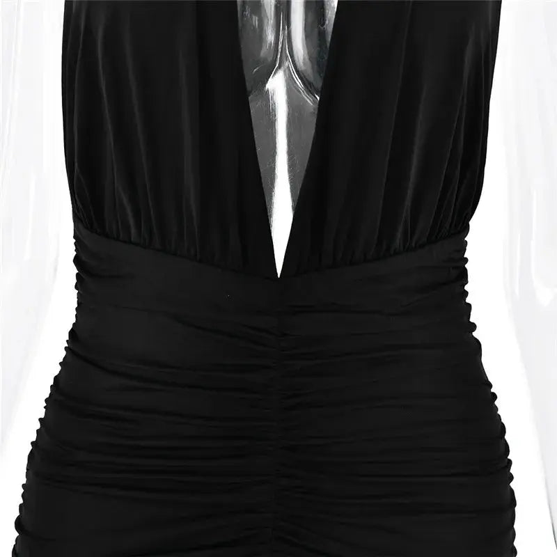 Charline Backless Maxi Dress